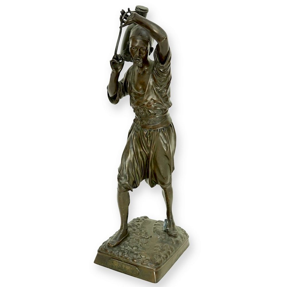 Appraisal: After Louis Auguste Hiolin - Bronze After Louis Auguste Hiolin