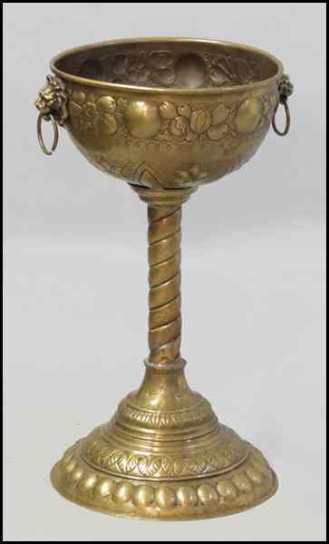 Appraisal: ENGLISH BRASS PLANTER Height '' Condition No Specific Condition Recorded