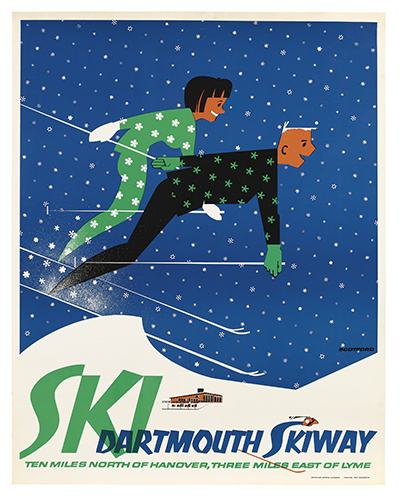 Appraisal: JOHN RYLAND SCOTFORD JR DATES UNKNOWN SKI DARTMOUTH SKIWAY x