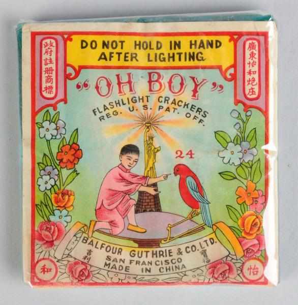 Appraisal: Oh Boy -Pack Firecrackers Class Balfour Guthrie Company LTD in