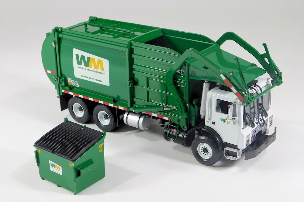 Appraisal: First Gear Waste Management Front-End Loader Truck United States Contemporary