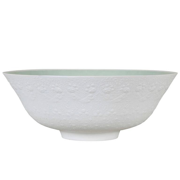 Appraisal: Bjorn Wiinblad for Rosenthal Porcelain Bowl Bjorn Wiinblad for Rosenthal