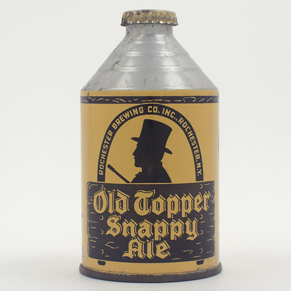 Appraisal: Old Topper Snappy Ale Crowntainer Cone Top - Reference USBC