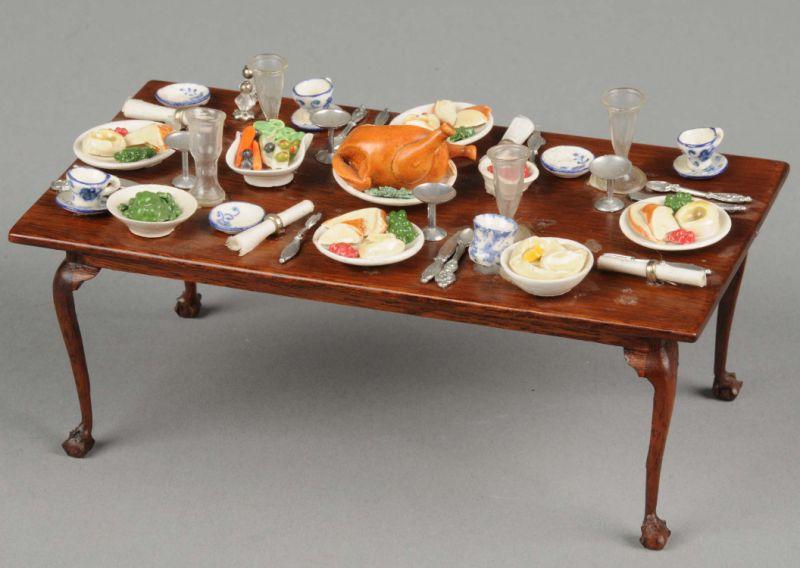 Appraisal: Betty Valentine Dining Table and McKnight dinner America late th