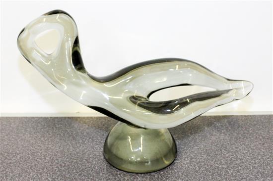 Appraisal: Sale Lot A Livio Seguso Abstract Reclining Nude Glass Sculpture