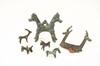 Appraisal: ETRUSCAN BRONZE HORSE FIGURES - Including Small Horses -headed Horse