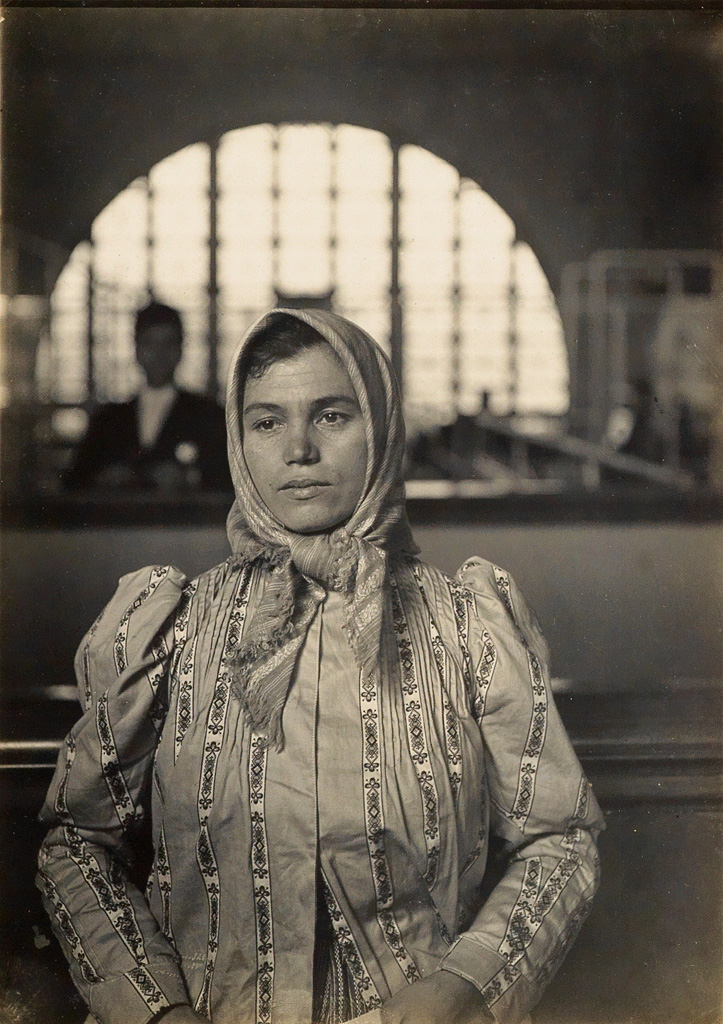 Appraisal: HINE LEWIS W - Young woman in native costume Ellis