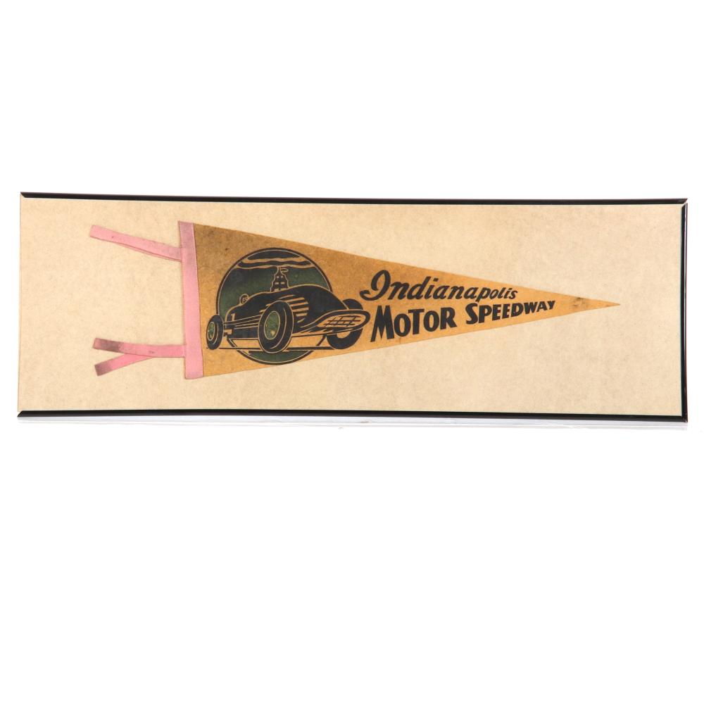 Appraisal: 'S INDIANAPOLIS MOTOR SPEEDWAY PENNANT 's Indianapolis Motor Speedway Pennant