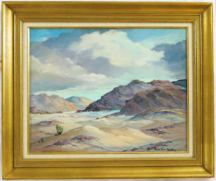 Appraisal: CHESTER GLENN MURPHY OIL ON CANVAS BOARD Kansas Oregon -