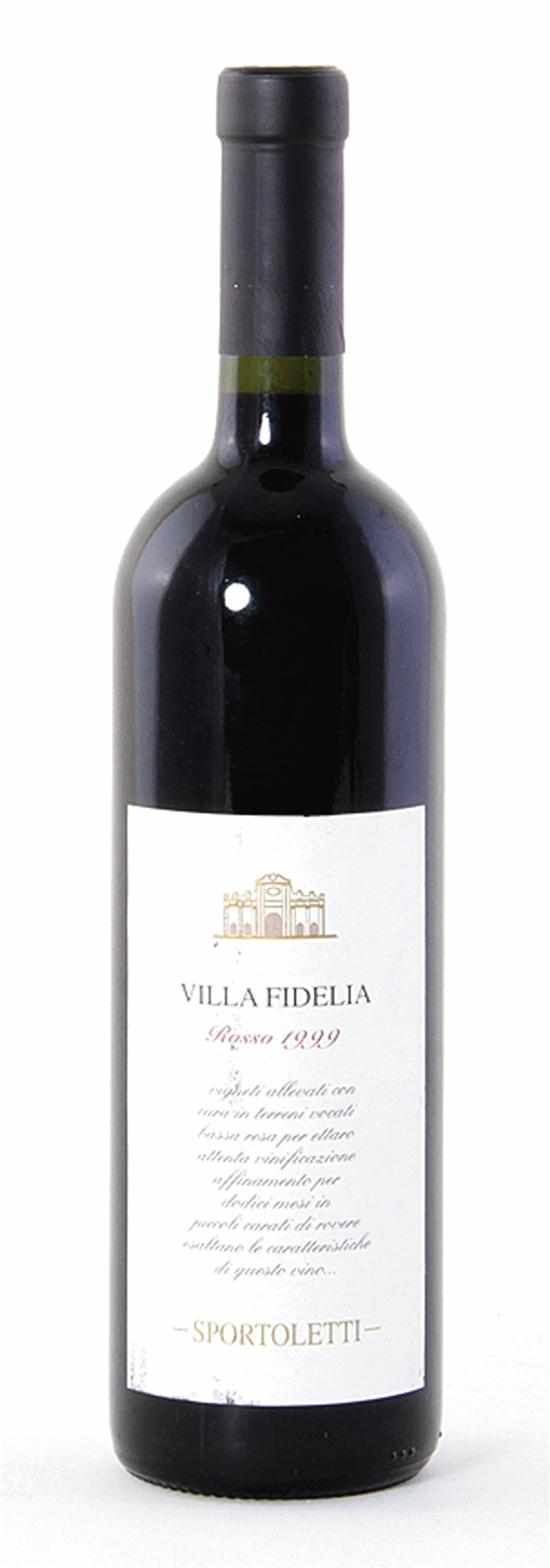 Appraisal: Villa Fidelia Rosso red Bordeaux blend Umbria Italy L bottles