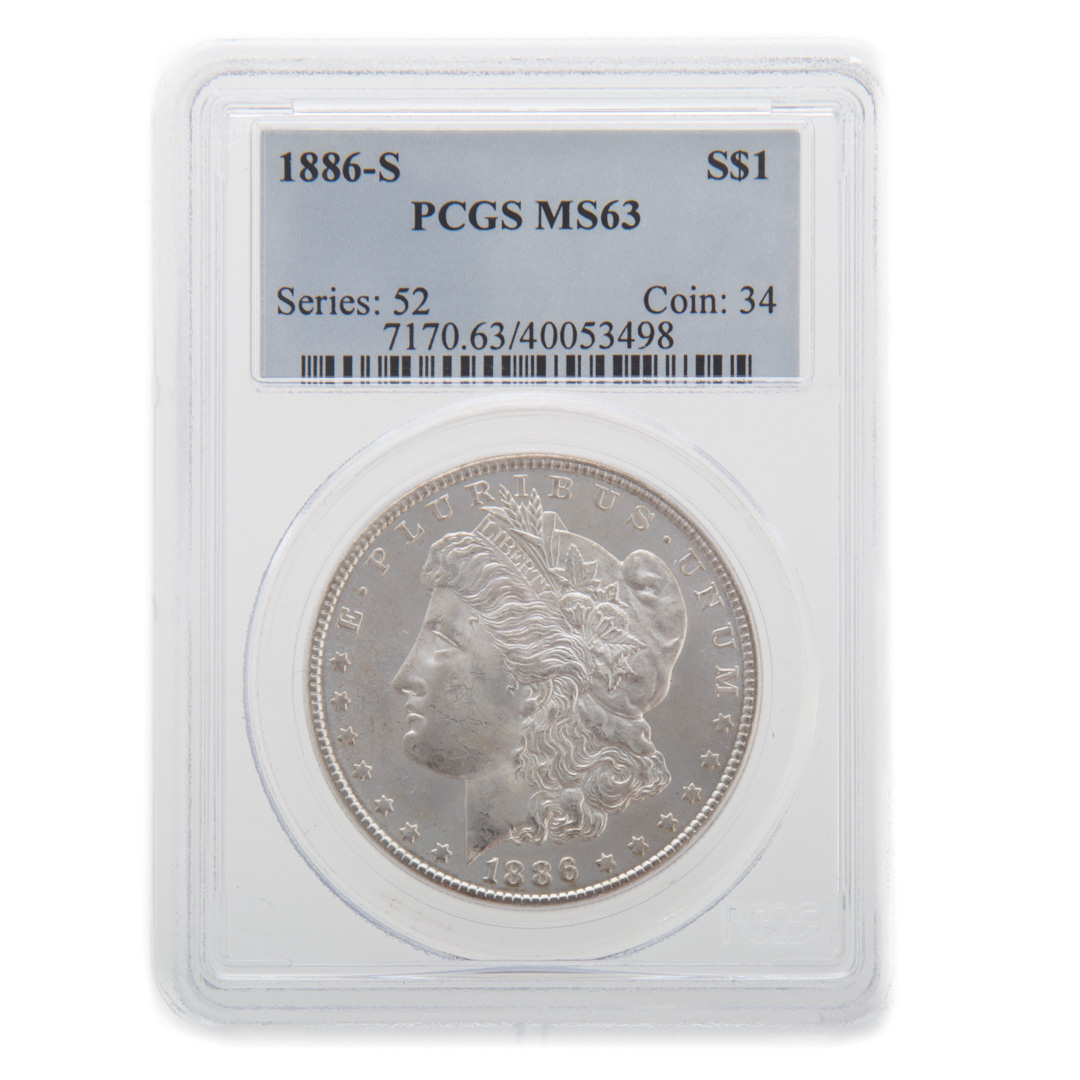 Appraisal: US -S Morgan Dollar PCGS -S PCGS MS