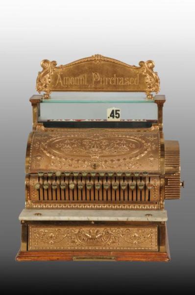 Appraisal: Brass Model National Cash Register Description Appears all original with