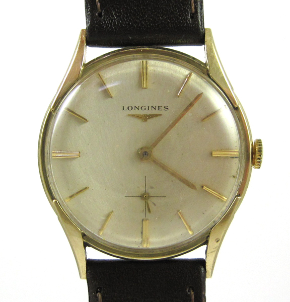 Appraisal: MAN'S VINTAGE LONGINES WRIST WATCH having a Swiss Longines stem