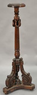 Appraisal: Mahogany pedestal ht in Mahogany pedestal ht in