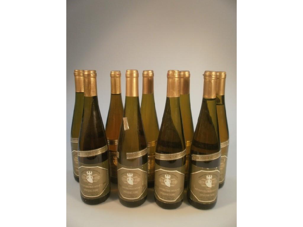 Appraisal: Nine bottles of Langenlonsheimer Sonnenborn spatlesse nahe white wine