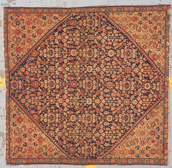 Appraisal: A Senneh rug Central Persia circa size approximately ft in