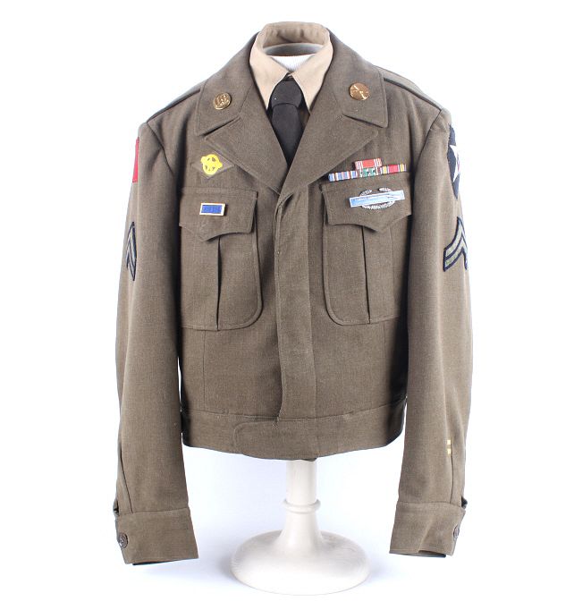 Appraisal: WWII U S Army Eisenhower Ike Jacket Included in this