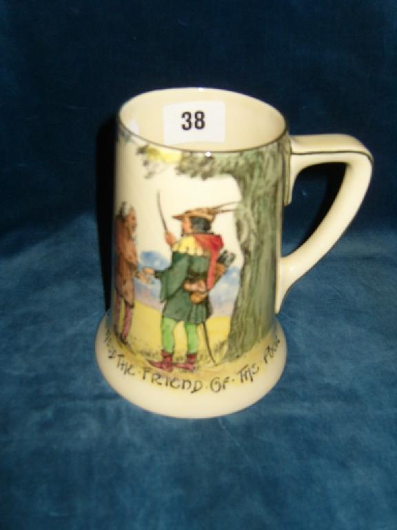 Appraisal: A Royal Doulton Under The Greenwood Tree series ware tankard