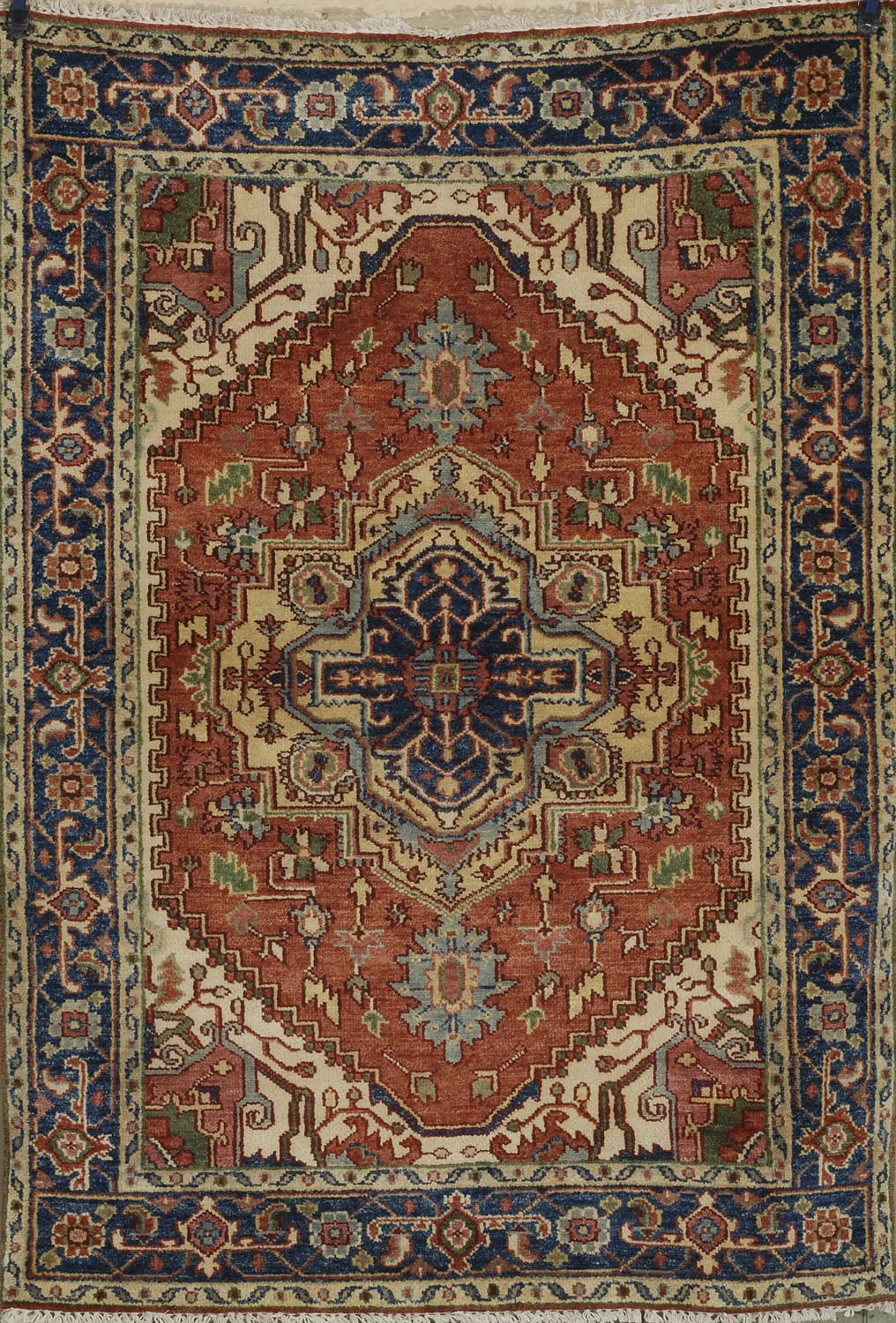 Appraisal: ORIENTAL RUG SERAPI DESIGN '' x ' Gabled medallion of