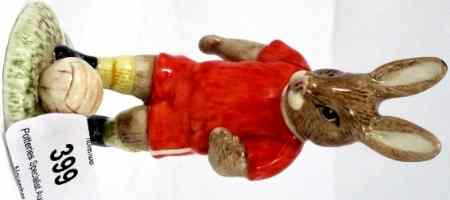 Appraisal: Royal Doulton Bunnykins Figure Footballer DB Limited Edition