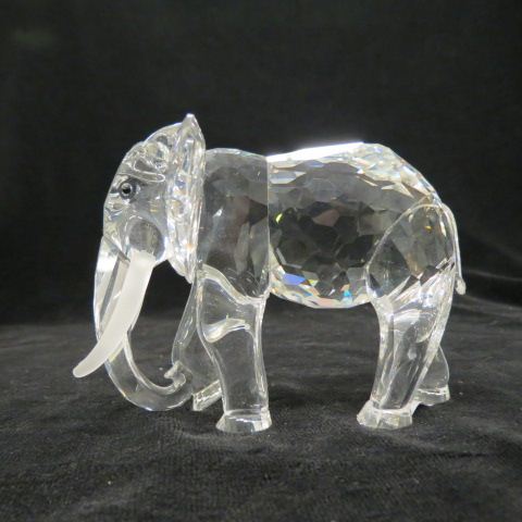 Appraisal: Swarovski Crystal Figurine of an Elephant X excellent