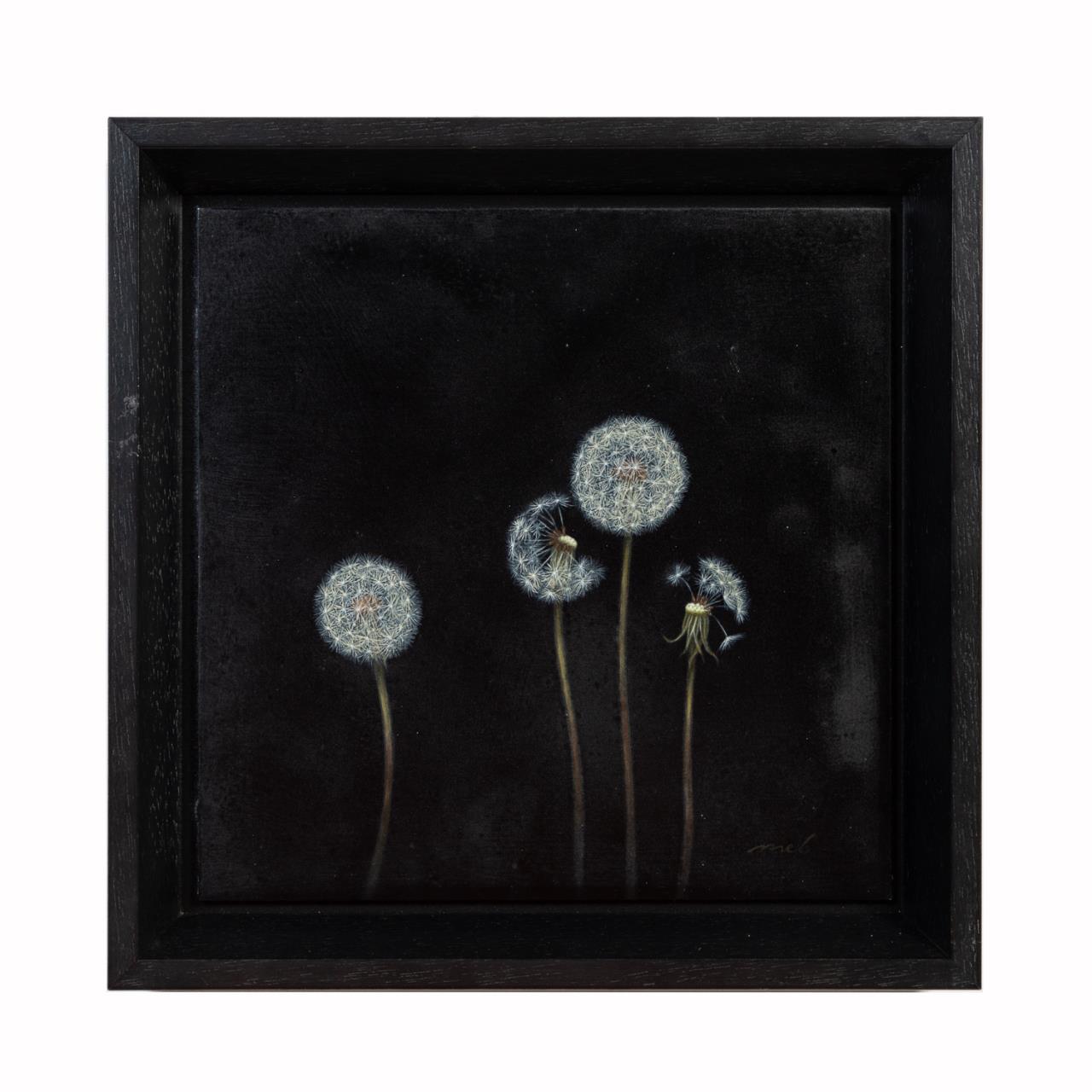 Appraisal: MELISSA BASHAM FADUSKI O P 'DANDELIONS' Melissa Basham Faduski American