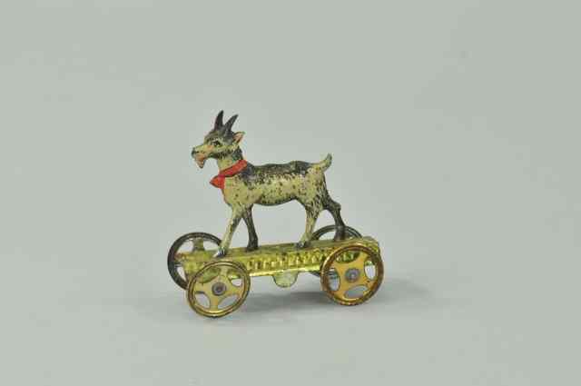 Appraisal: BILLY GOAT PENNY TOY Meier Germany lithographed tin colorful animal