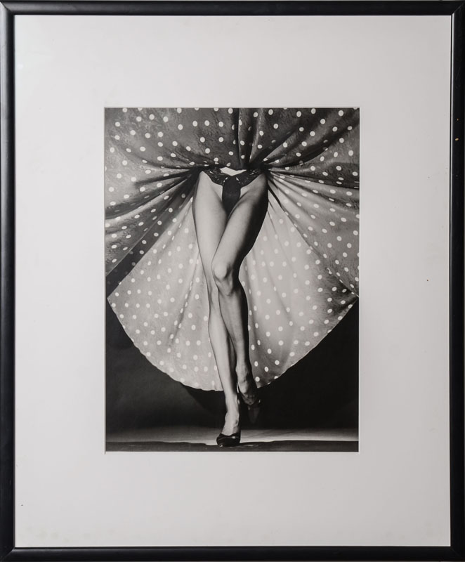 Appraisal: HORST P HORST - ROUND THE CLOCK III Gelatin silver