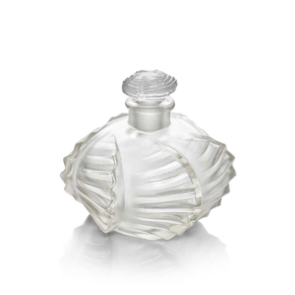 Appraisal: REN LALIQUE FRENCH - CAMILLE SCENT BOTTLE NO designed clear