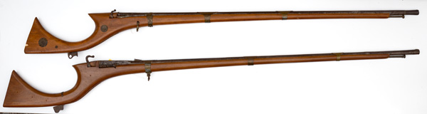 Appraisal: First example caliber octagonal barrel with hallmarked square breech simple