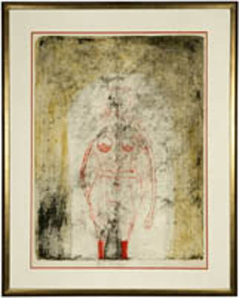 Appraisal: Rufino Tamayo - Rufino Tamayo - Mexican Mujer Woman in