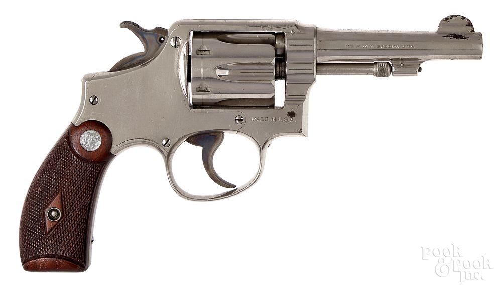 Appraisal: Smith Wesson double action police revolver Smith Wesson double action