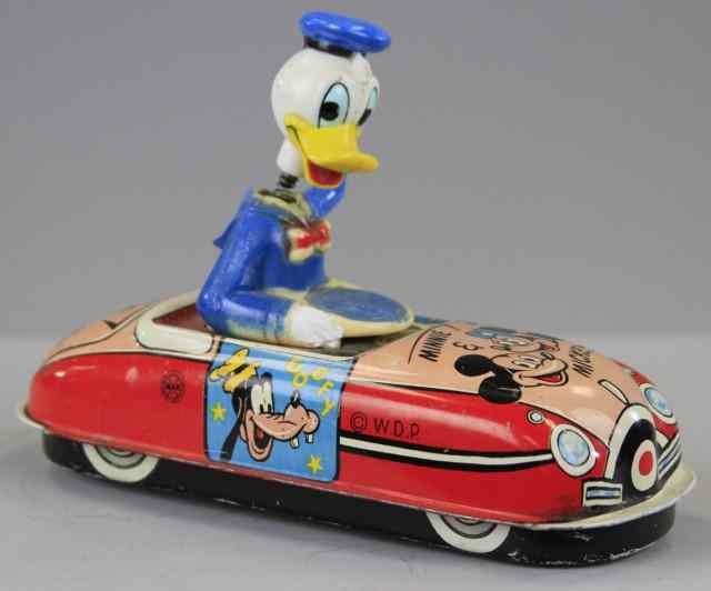 Appraisal: DONALD THE DRIVER Marx W D P lithographed tin open