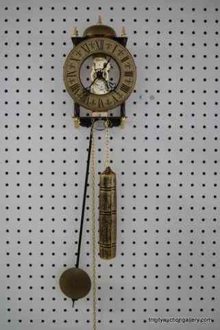 Appraisal: Hermle Day Weighted Pendulum Wall ClockThis is a very nice