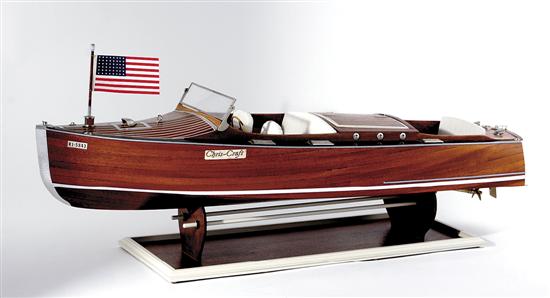 Appraisal: Classic Chris Craft wood boat model L