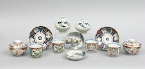 Appraisal: A Collection of Imari Export Porcelain Dishes All ca th