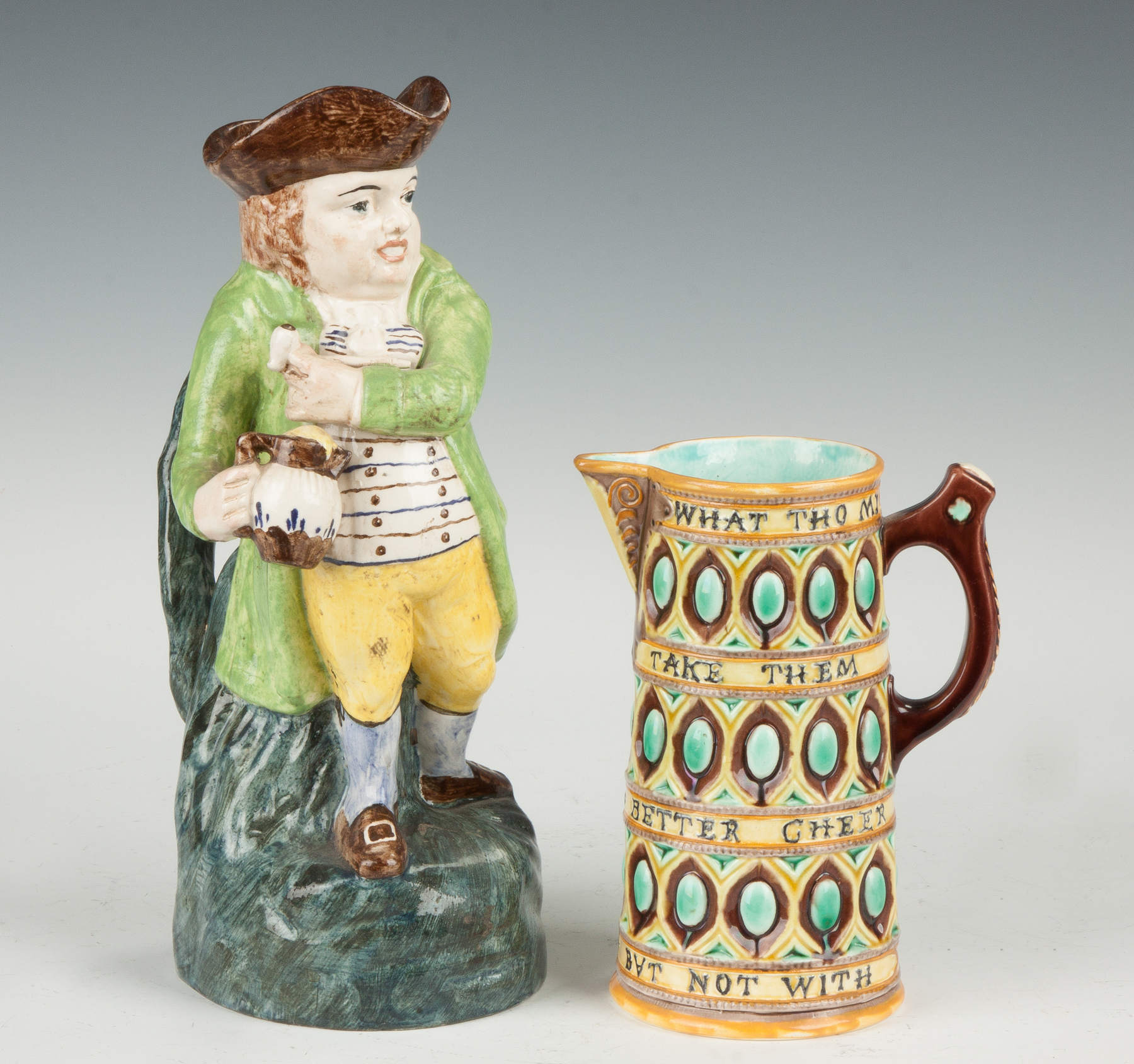 Appraisal: Wedgwood Majolica Caterer Pitcher