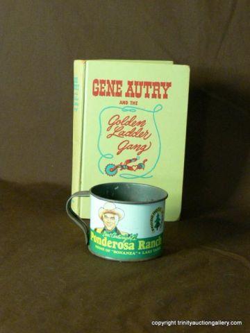 Appraisal: Ponderosa Tin Cup Gene Autry HB Book - Very nice