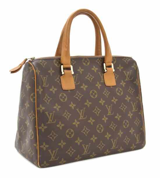 Appraisal: A Louis Vuitton Monogram Canvas Bag No stamp x inches