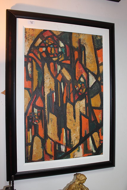 Appraisal: MANNER OF FRANK AVERY WILSON BRITISH TH CENTURY Abstract in