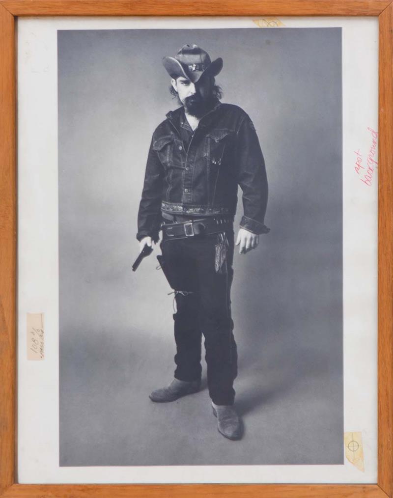 Appraisal: BARON WOLMAN b GREATFUL DEAD ROD PIGPEN McKERNAN Gelatin silver