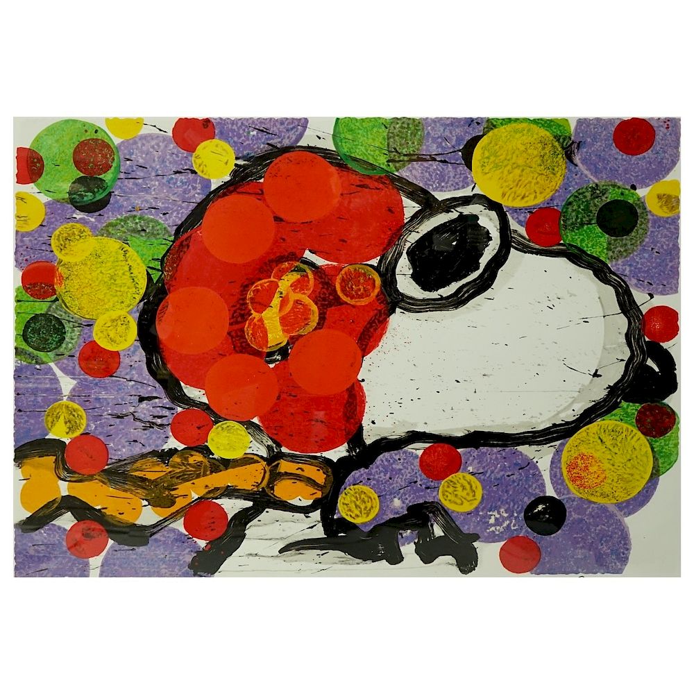 Appraisal: Tom Everhart American born Tom Everhart American born Lithograph in