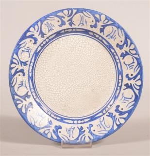 Appraisal: Dedham Pottery Rabbit Border Plate - dia