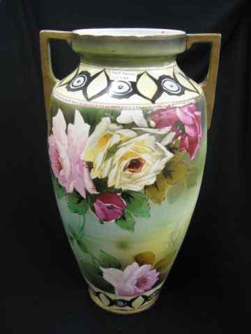 Appraisal: Japanese Satsuma Pottery Vase floral ''