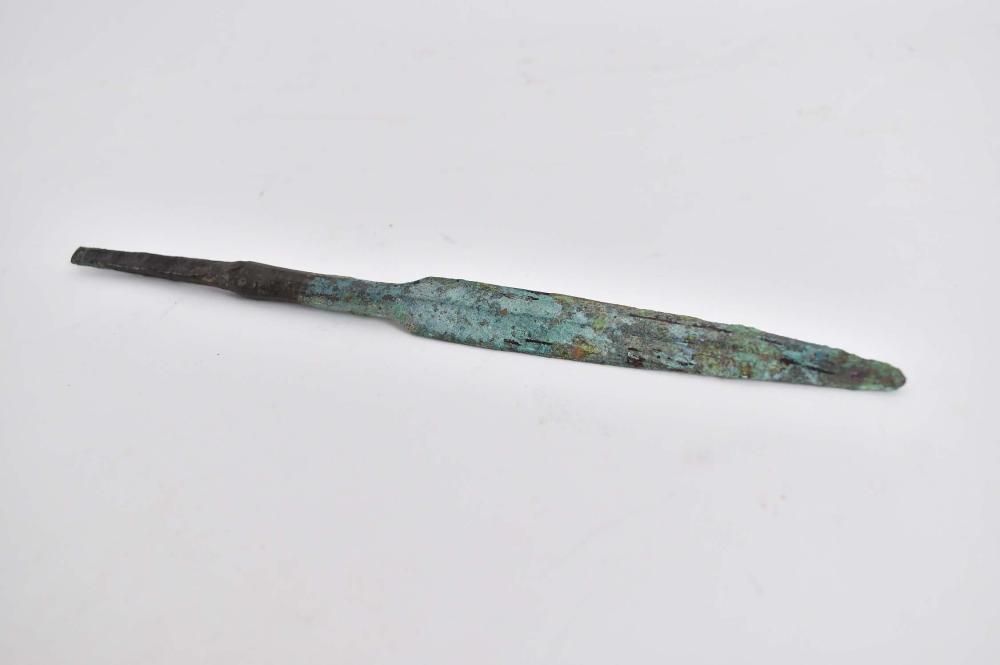 Appraisal: CANAANITE LATE BRONZE AGE SPEAR HEADB C E TO B