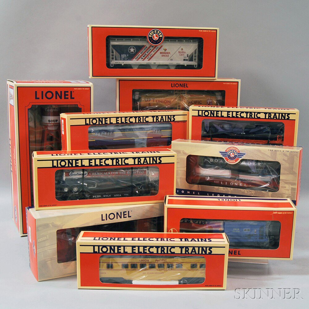 Appraisal: Set of Twenty-three Lionel O Gauge Model Trains and Accessories