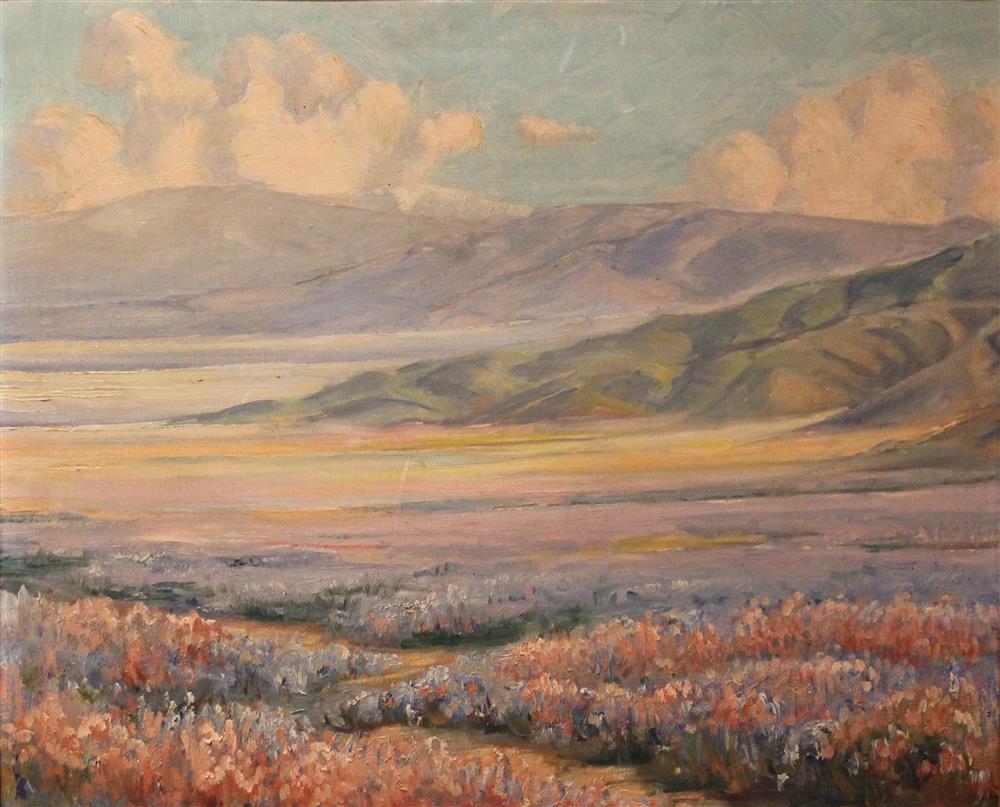 Appraisal: AMERICAN SCHOOL TH TH CENTURY SOUTHWEST LANDSCAPE Oil on canvas