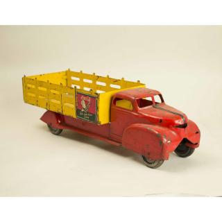 Appraisal: Marx Coca Cola Truck Marx Coca Cola delivery truck Dimensions