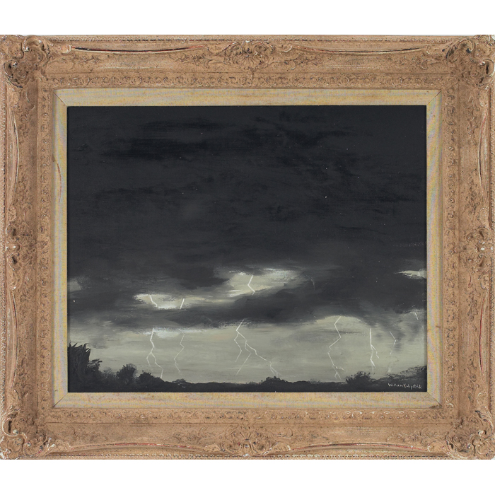 Appraisal: William Kirkpatrick Vincent American - ''Summer Storm I '' c