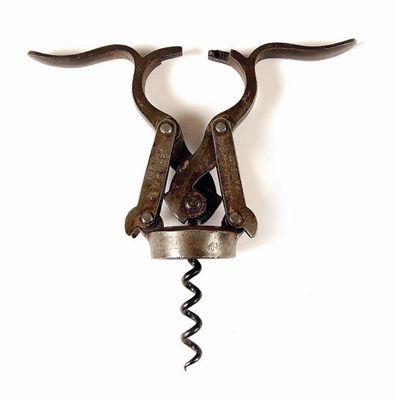 Appraisal: A Heeley's Empire double lever corkscrew patent traces of bronze